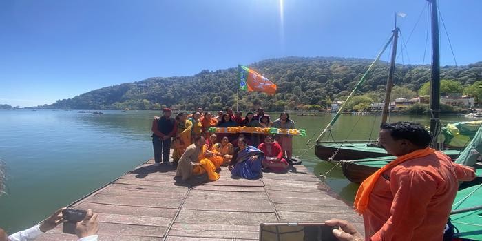 नैनीताल भाजपा ने बोट हाउस क्लब में मनाया स्थापना दिवस body image