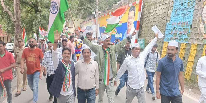 नैनीताल में कांग्रेस ने किया भारत जोडो रैली का आयोजन body image