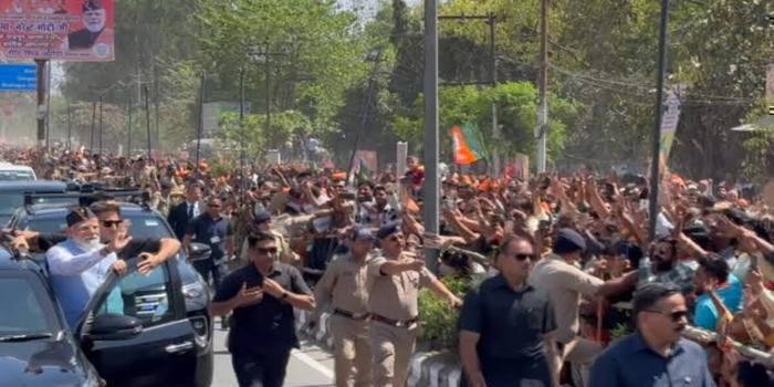 प्रधानमंत्री ने रूद्रपुर में की चुनावी सभा, जय माँ नंदा देवी , जय गोलू देव से की शुरुआत body image