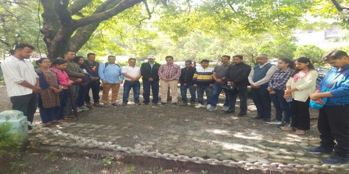 वरिष्ठ पत्रकार जीतेंद्र पपने के आकस्मिक निधन पर शोक सभा आयोजित