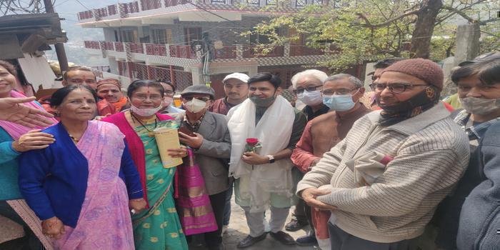 चार्टन लॉज में विधायक निधि से इंटरलाकिंगँ  टायल्स कार्य  स्वीकृत