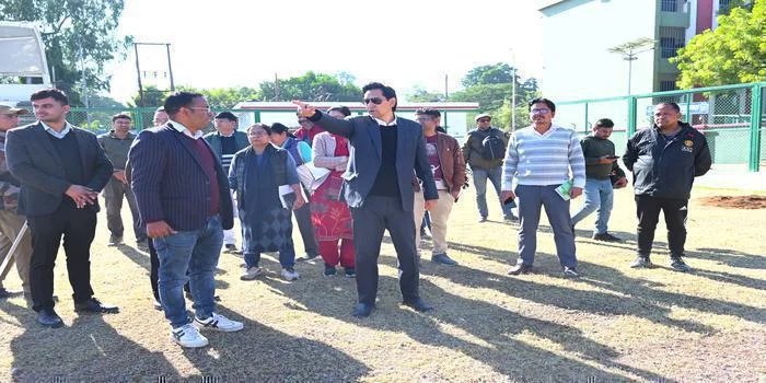 राष्ट्रीय खेलों की तैयारियों का निरीक्षण: कुमाऊं आयुक्त दीपक रावत ने दिए कड़े निर्देश