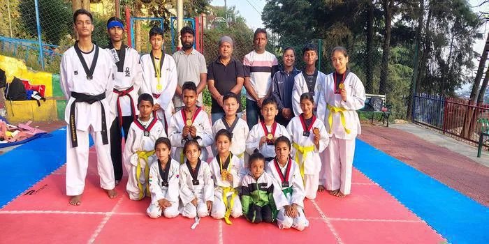 राज्य स्तरीय ताइक्वांडो प्रतियोगिता में नैनीताल ताइक्वांडो क्लब का दबदबा, 18 पदक जीते