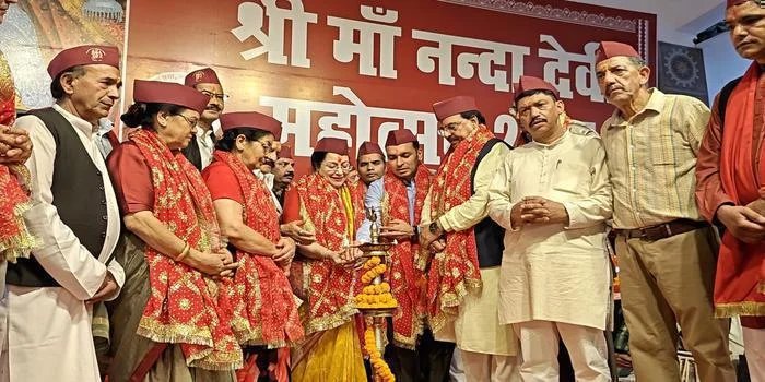 123वां श्री नंदा देवी महोत्सव ,नैनीताल में विधिवत शुभारंभ