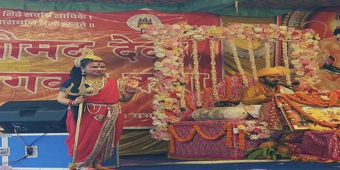 नैनीताल : श्रीमद् देवी भागवत कथा के पांचवे दिन स्कंद माता की भक्ति में डूबे श्रद्धालु