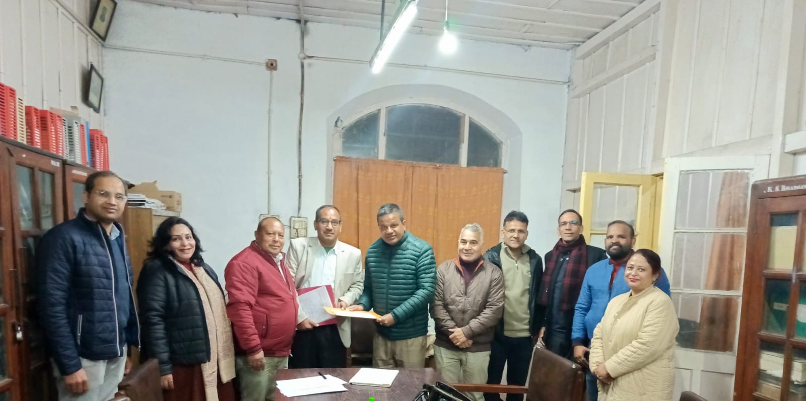 कूटा अध्यक्ष प्रो. ललित तिवारी व महासचिव प्रो. युगल जोशी सहित पूरी कार्यकारिणी निर्विरोध निर्वाचित body image 1