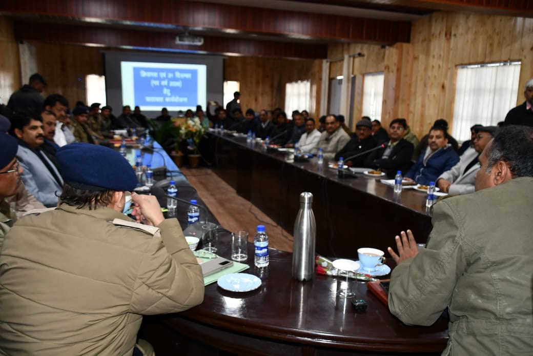 विंटर कार्निवाल व नव वर्ष 2026 को लेकर पुलिस-प्रशासन पूरी तरह तैयार — SSP body image