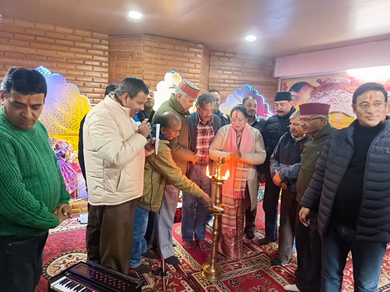 श्री राम सेवक सभा में निर्वाण की होली प्रारंभ