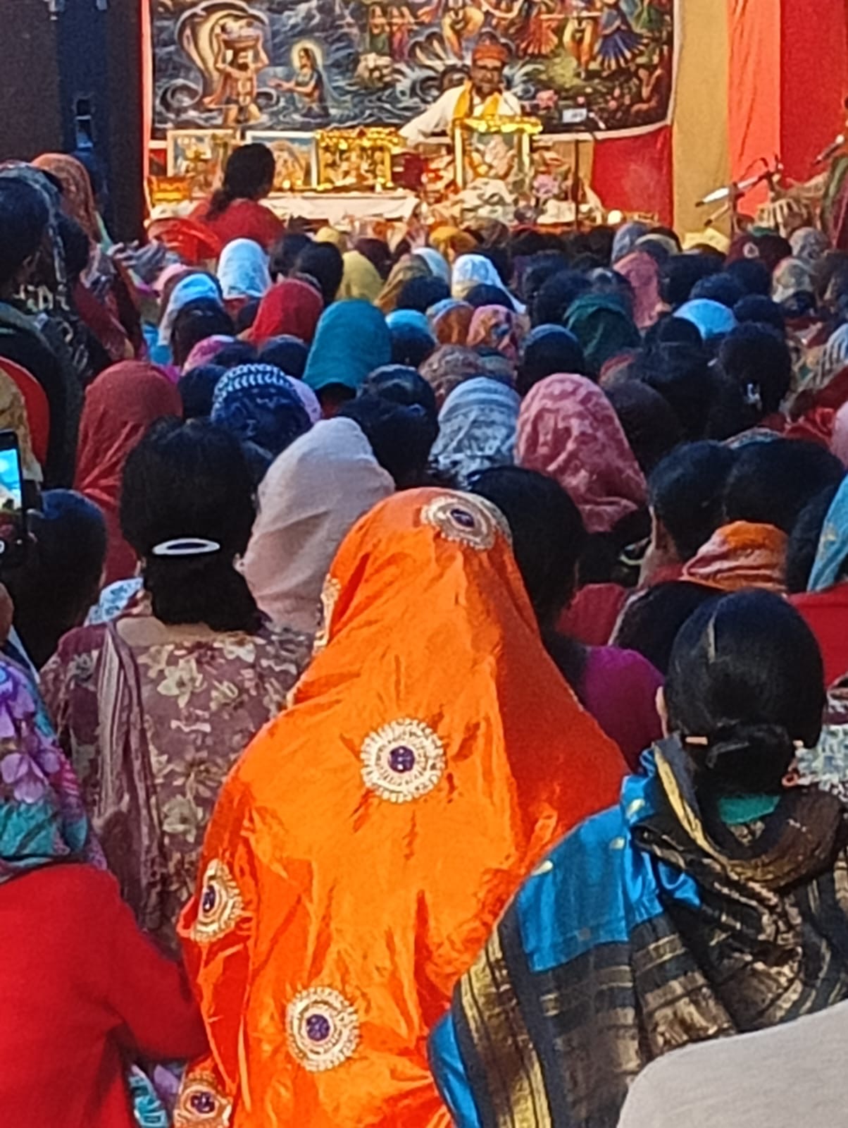 विश्राम दिवस पर श्रीकृष्ण विवाह प्रसंग व सुदामा चरित्र का हुआ भावपूर्ण वर्णन supporting media