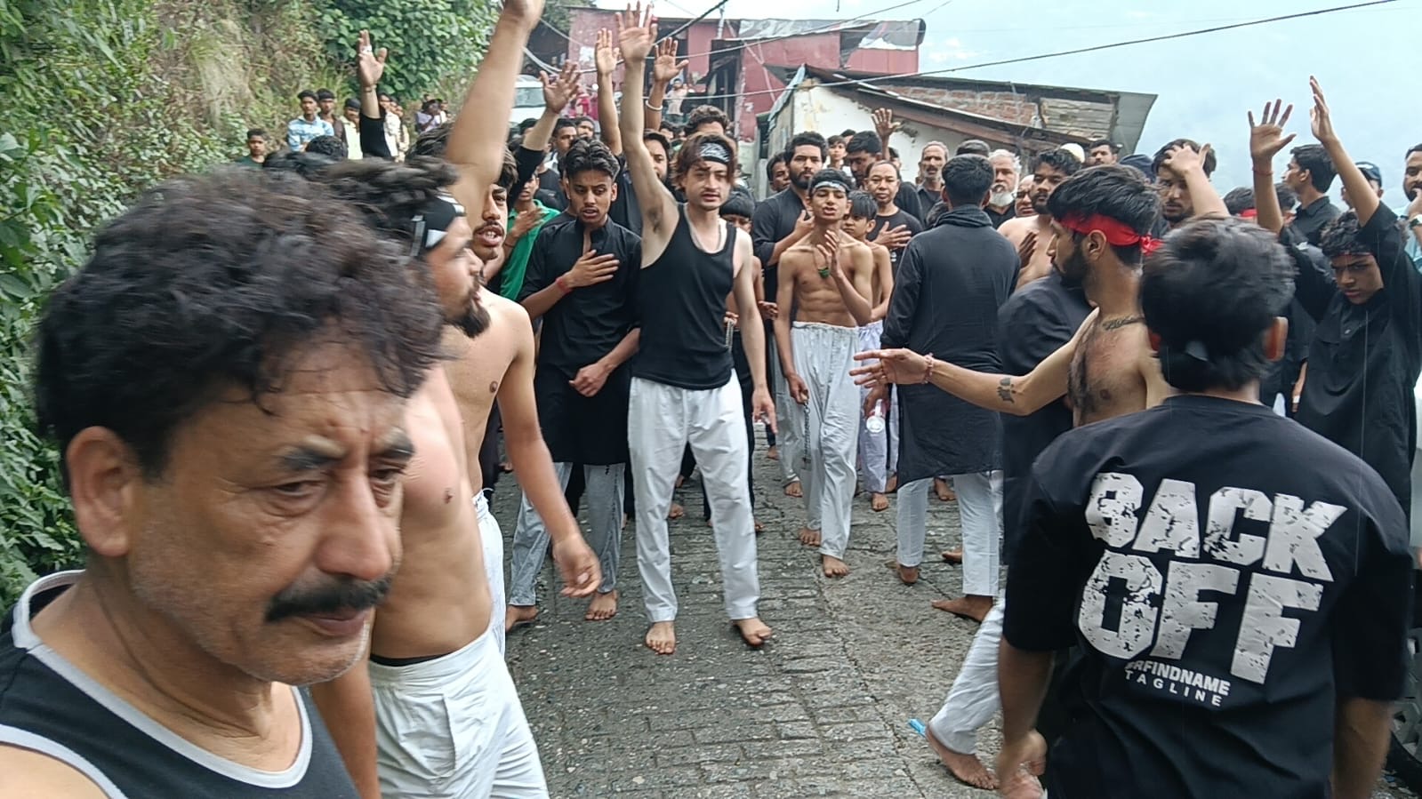 मोहर्रम पर नैनीताल में निकला मातमी जुलूस, इमाम हुसैन की शहादत को किया याद